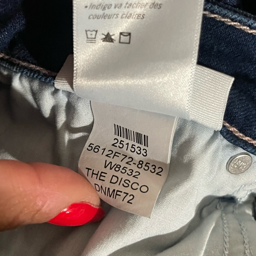 Paige | Anessa High Rise Wide Leg Jeans Size: 27 - Picture 6 of 6